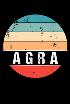 Paperback Agra: 100 Pages 6 'x 9' Travel Journal or Notebook Book