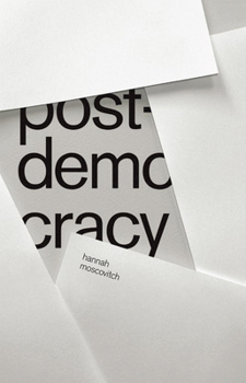 Paperback Post-Democracy Book