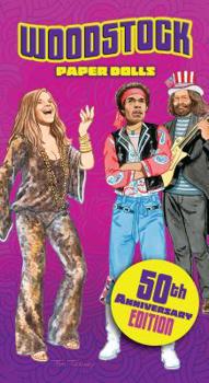 Paperback Woodstock Paper Dolls: 50th Anniversary Edition Book