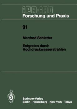 Paperback Entgraten Durch Hochdruckwasserstrahlen [German] Book