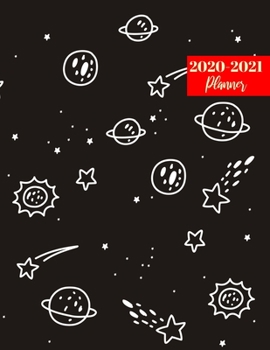 Paperback 2020-2021 Planner: Simple Weekly & Monthly Planner with Calendar - Personal Journal Week Planners & Goal Planner Organizer Book