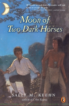 Paperback Moon of Two Dark Horses Book