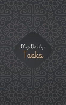 Paperback My Daily Tasks Notebook / Luxury Cover Book