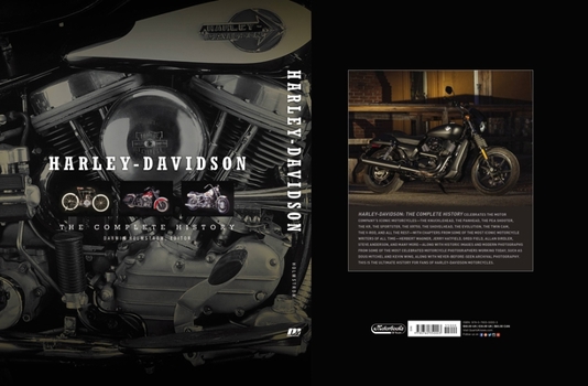 Hardcover Harley-Davidson: The Complete History Book
