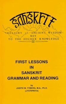 Paperback First Lessons in Sanskrit Grammar and Reading Book