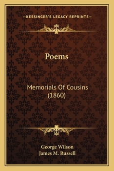 Paperback Poems: Memorials Of Cousins (1860) Book