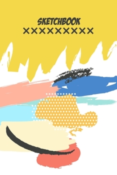 sketchbook: Sketch Book: Notebook for Drawing, Writing, Painting, Sketching or Doodling, 120 Pages, 6x9 (Premium Colorful Cover vol.4)