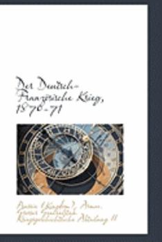 Paperback Der Deutsch-Franz Sische Krieg, 1870-71 Book