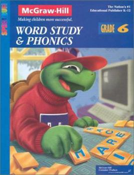 Paperback Spectrum Word Study and Phonics, Grade 6 Book