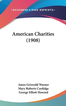 Hardcover American Charities (1908) Book