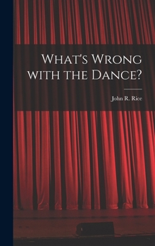 Hardcover What's Wrong With the Dance? Book