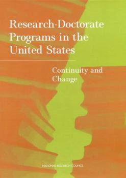Hardcover Research Doctorate Programs in the United States: Continuity and Change Book