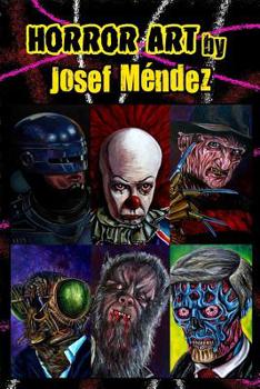 Paperback Horror Art by Jos Mendez Book
