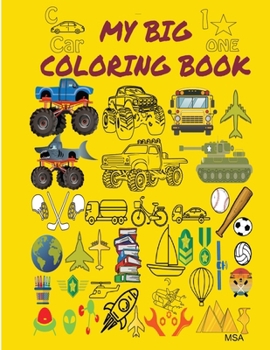 Paperback Coloring Book for Boys Book