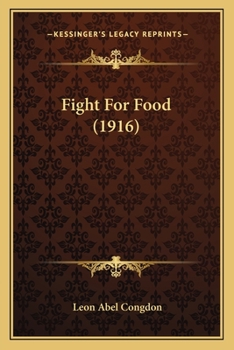 Paperback Fight For Food (1916) Book