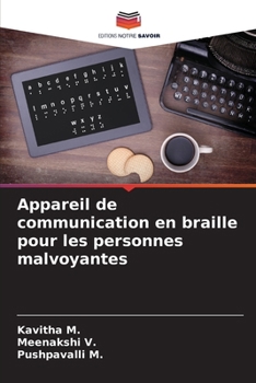 Paperback Appareil de communication en braille pour les personnes malvoyantes [French] Book