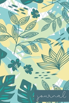 Journal: Cute Composition Notebook Diary | 100 Wide Ruled Pages | Small, 6x9 Inches | Floral