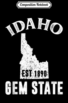 Composition Notebook: Idaho Shooting Pine Tree Gun Nature Lover  Journal/Notebook Blank Lined Ruled 6x9 100 Pages