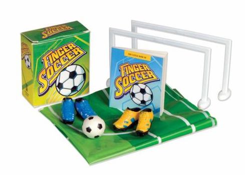 Paperback Finger Soccer [With 2 Pair Soccer Cleats/2 Goal Posts/Soccer Ball and Soccer-Pitch Mat 19.5" X 25" and Finger Soc Book