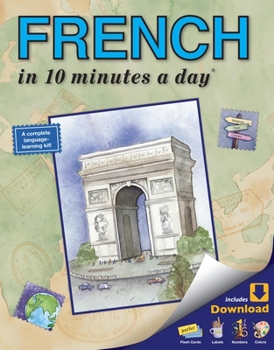 French in 10 Minutes a Day (10 Minutes a Day Series) - Book  of the 10 Minutes a Day