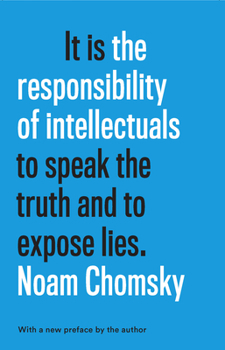 Hardcover The Responsibility of Intellectuals Book