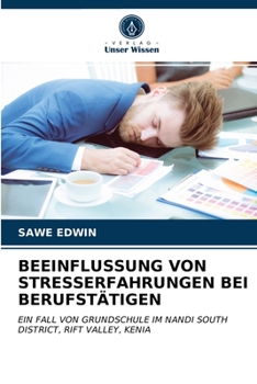 Paperback Beeinflussung Von Stresserfahrungen Bei Berufstätigen [German] Book