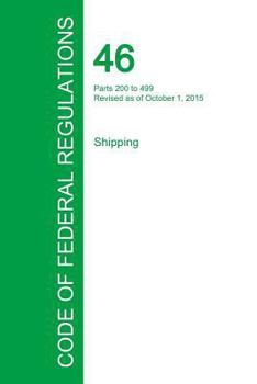 Paperback Code of Federal Regulations Title 46, Volume 8, October 1, 2015 Book