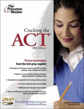 Paperback Cracking the ACT [With DVD] Book