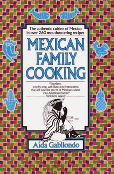 Paperback Mexican Family Cooking Book