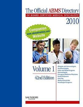 Hardcover The Official ABMS Directory of Board Certified Medical Specialists: 3 Volume Set Book