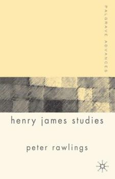 Paperback Palgrave Advances in Henry James Studies Book