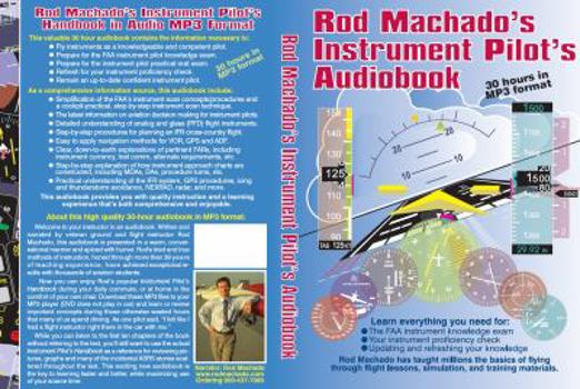 CD-ROM Rod Machado's Instrument Pilot's Audiobook Book