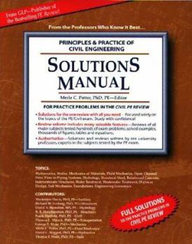 Paperback Principles and Practice of Civil Engineering Solutions Manual Book