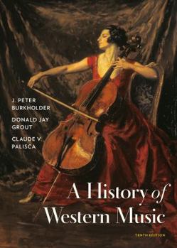 Hardcover History of Western Music Book