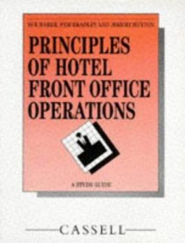 Hardcover Principles of Hotel Front Office Operations: A Study Guide Book
