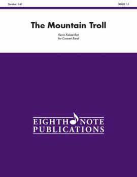 Paperback The Mountain Troll: Conductor Score Book
