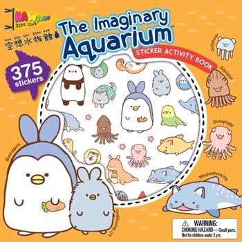 Paperback The Imaginary Aquarium Sticker Activity Book