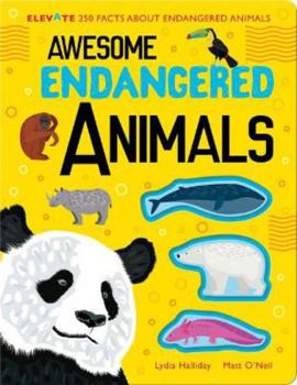 Hardcover Awesome Endangered Animals Book