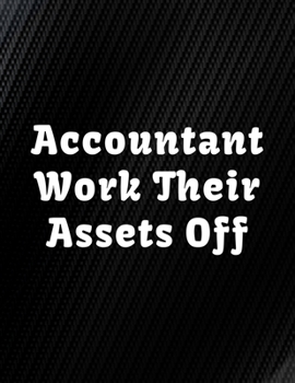 ACCOUNTANT: Funny Office Lined Notebook Journal Daily Planner Diary 8.5"x 11" Journal Notebook Blank Lined Book