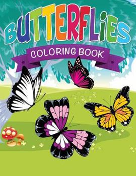 Paperback Butterflies Coloring Book