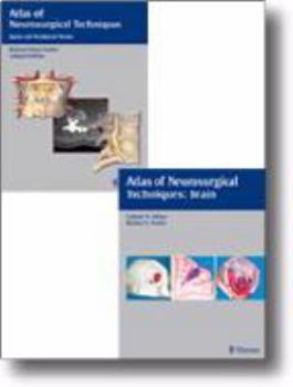 Hardcover Atlas of Neurosurgical Techniques (Two Volume Set) Book