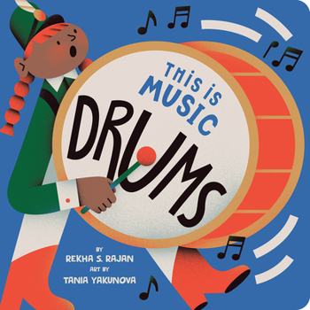 Board book This Is Music: Drums Book