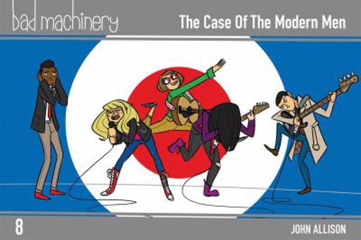 Paperback Bad Machinery Vol. 8, 8: The Case of the Modern Men Book