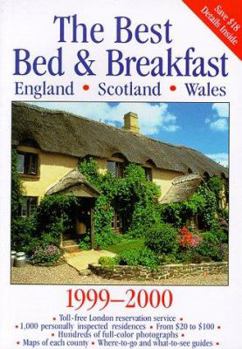 Paperback The Best Bed and Breakfast, England, Scotland, Wales Book