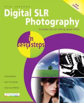 Paperback Digital SLR Photography in Easy Steps Book