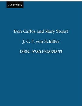 Paperback Don Carlos and Mary Stuart Book