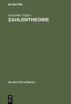 Hardcover Zahlentheorie [German] Book