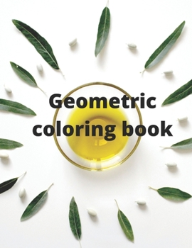 Paperback Geometric coloring book: Creative Haven geometric Coloring Book