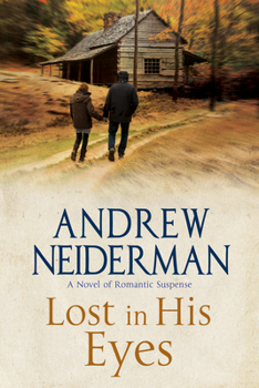 Hardcover Lost in His Eyes: Romantic Suspense [Large Print] Book