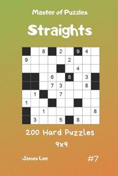 Paperback Master of Puzzles Straights - 200 Hard Puzzles 9x9 Vol.7 Book